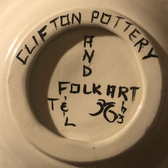 Bowl for a Child; Reads "ABC 123 SING WITH ME"; Handmade; SWEET!; Pre-owned; - Picture 7 of 7